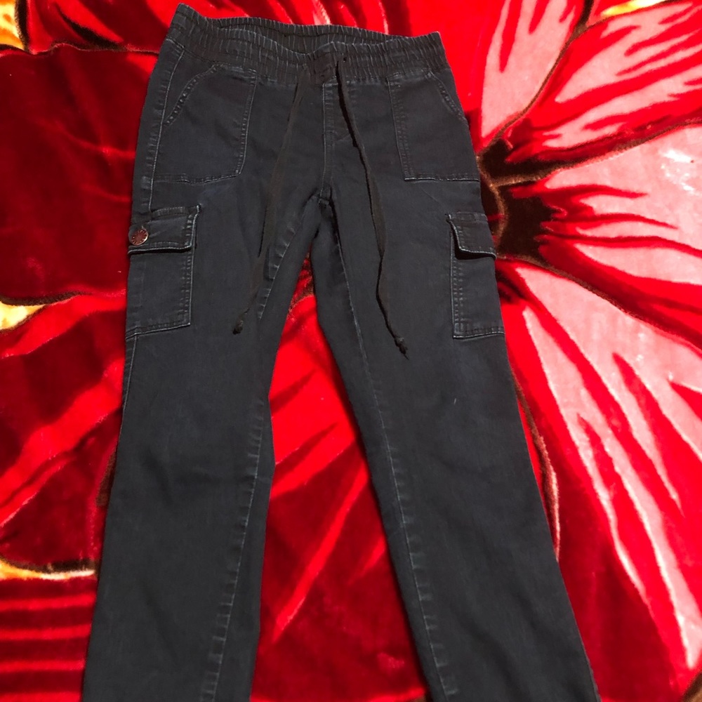 Black/ Blue cargo